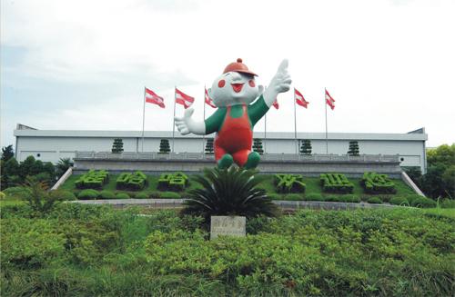杭州娃哈哈考察总部参观学习