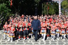 走进云南腾冲市清水乡三家村中寨司莫拉佤族村